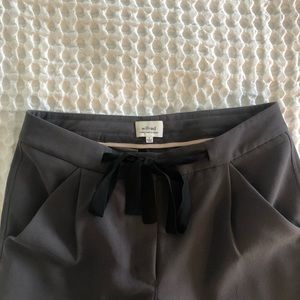 Aritzia Wilfred Tie Front Pants